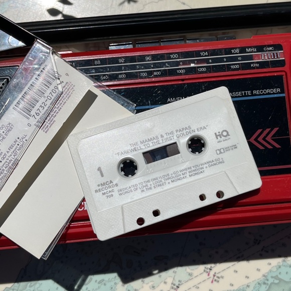 Vintage 1967 The Mamas & The Papas Farewell to the First Golden Era Cassette Tap - Picture 3 of 4